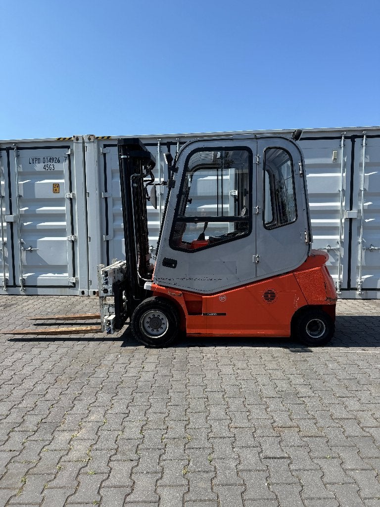 toyota cesab heftruck 3,5 ton ss vv cabine 2000 contact uren, 3000 tot 4000 kg, Heftruck, Ophalen of Verzenden, Elektrisch