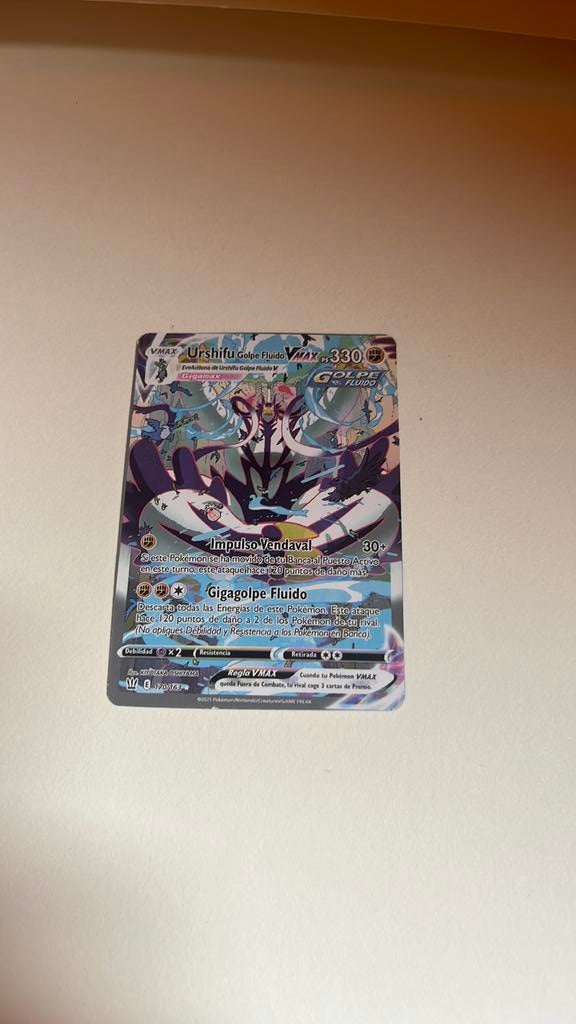 Urshifu glope fluido, Verzenden, Zo goed als nieuw, Losse kaart, Foil