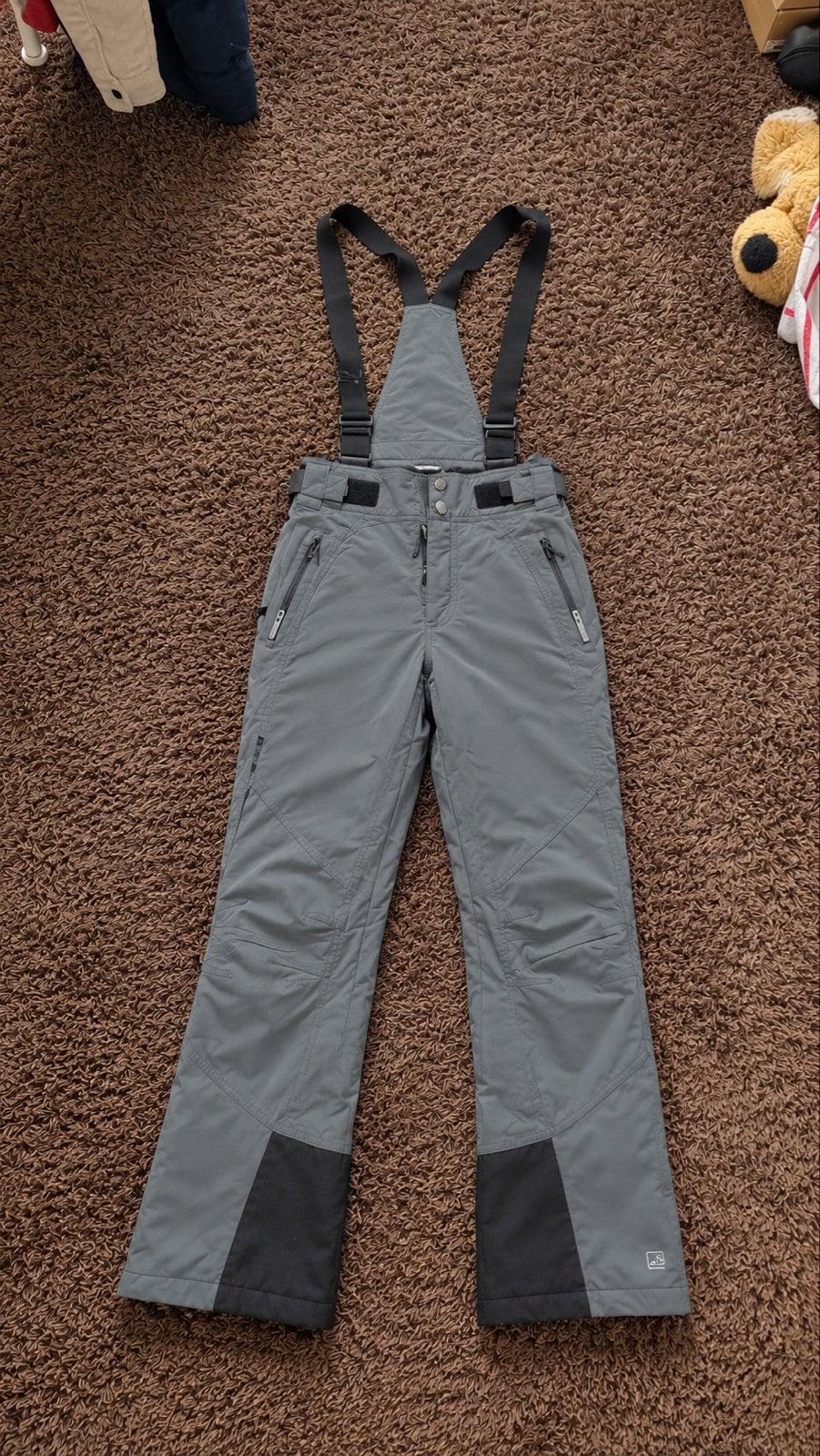 Ziener skibroek met bretels - Maat 48, Ophalen of Verzenden, Zo goed als nieuw, Maat 48/50 (M), Broek
