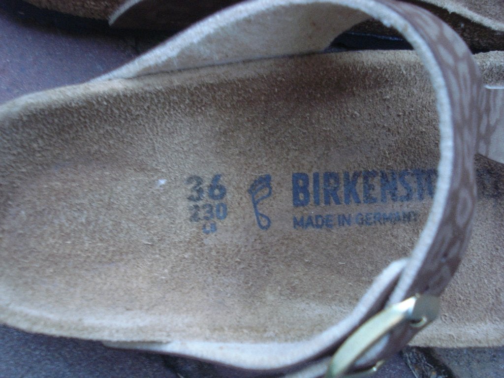 BIRKENSTOCK GIZEH TIJGERPRINT36, GRATIS VERZENDING PER POST, Kleding | Dames, Schoenen, Slippers, Overige kleuren, Verzenden, Nieuw