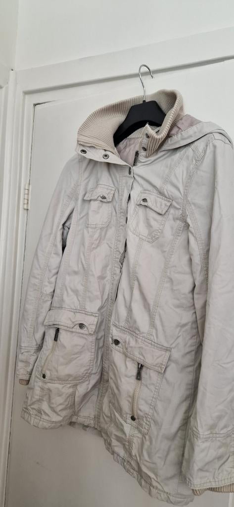 Zomerjas dames Clockhouse Outerwear, Wit, Maat 42/44 (L), Ophalen of Verzenden, Clockhouse Outerwear