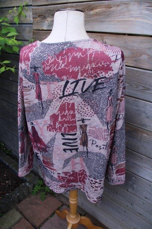 Trui bruin/ roze Paprika mt M (46) dun Vaste prijs, Bruin, Maat 46/48 (XL) of groter, Ophalen of Verzenden, Zo goed als nieuw