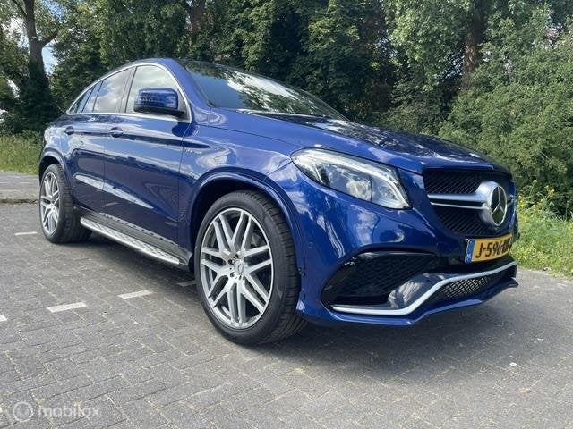 Mercedes GLE Coupe 400 4MATIC AMG Sport Edition, Automaat, Gebruikt, Euro 6, Blauw