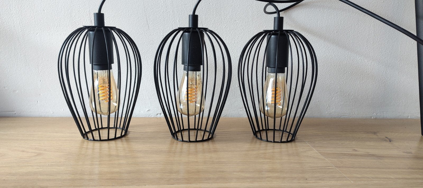 Eettafel lamp, Huis en Inrichting, Lampen | Hanglampen, Ophalen of Verzenden, Zo goed als nieuw, Metaal, Industrieel