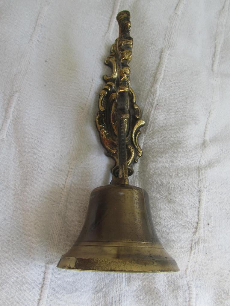 Koperen Bel voor aan de Wand, Antiek en Kunst, Antiek | Koper en Brons, Ophalen of Verzenden, Koper