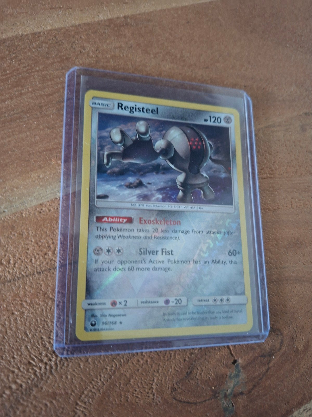 Pokemonkaart Registeel 120 HP - 96/168, Verzenden, Zo goed als nieuw, Losse kaart