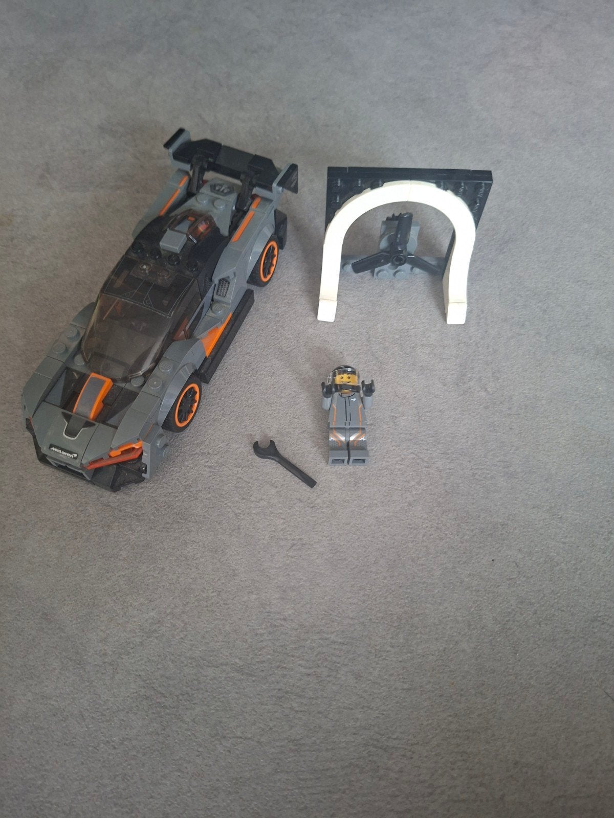 LEGO Speed Champions McLaren Senna (75892), Inclusief minifiguren, Gebruikt, Lego, Complete set