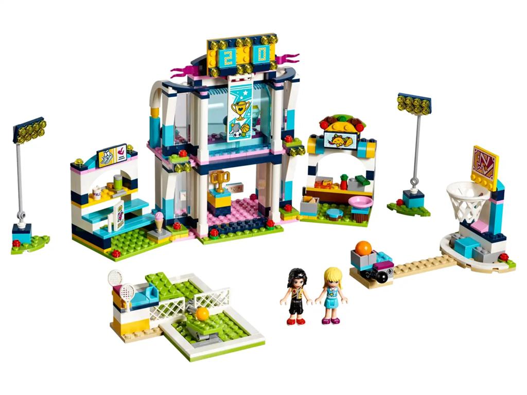 Lego Friends Sportstadion 41338, Ophalen of Verzenden, Complete set, Lego, Friends