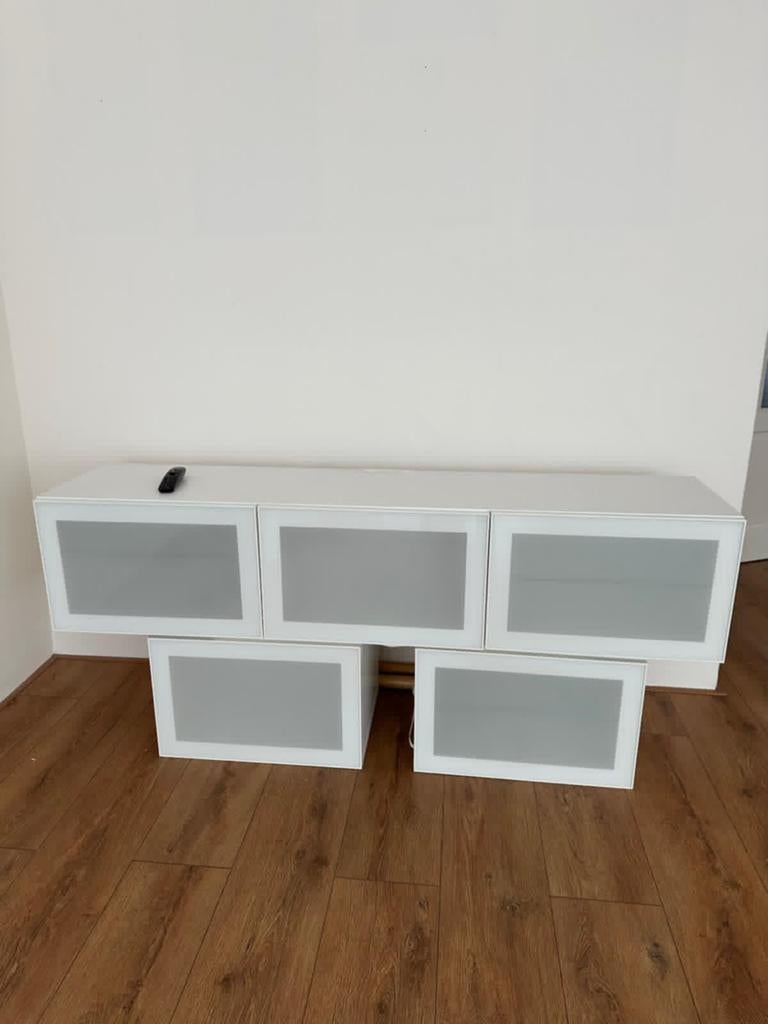 Ikea Besta tv meubel, Huis en Inrichting, Kasten | Televisiemeubels, Ophalen, Overige materialen, 200 cm of meer, Minder dan 100 cm