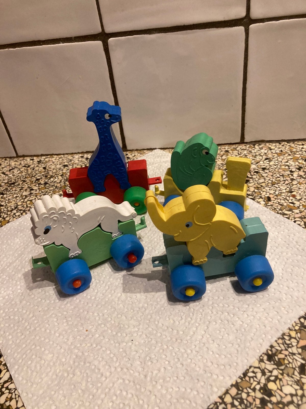 Vintage trein, Ophalen of Verzenden, Gebruikt, Jongen of Meisje