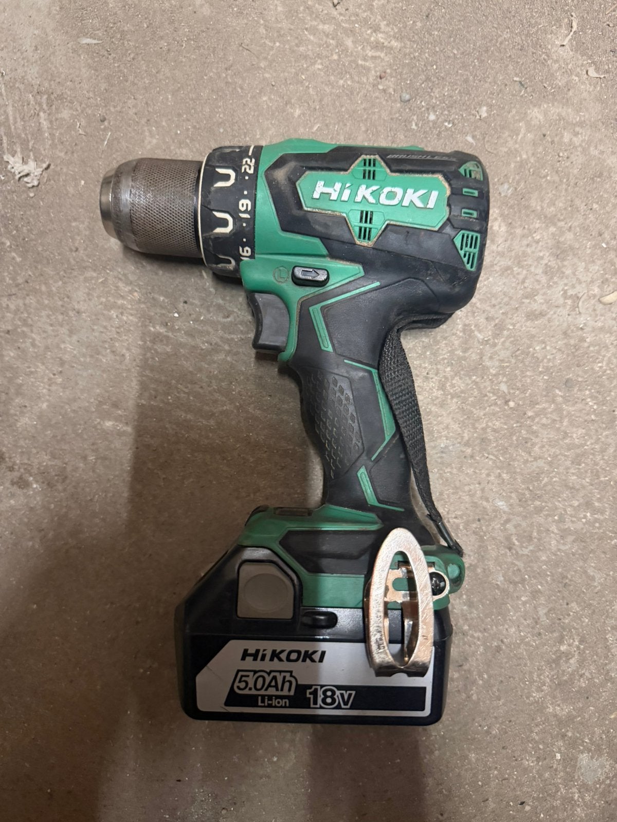 Hikoki accuboormachine 18 volt, Ophalen, Gebruikt, Boor- en Schroefmachine
