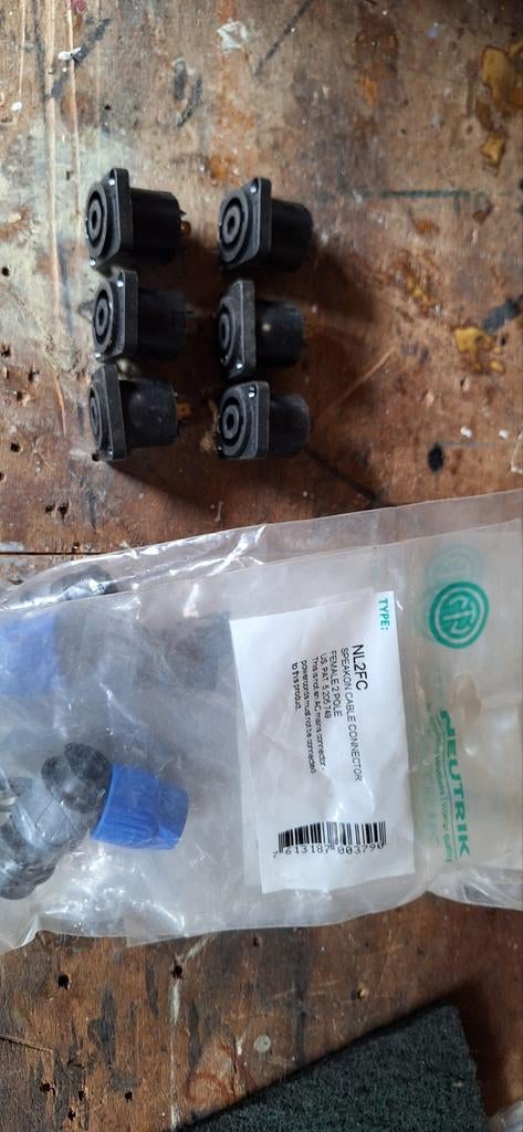 Speaker connector NL2FC, Ophalen of Verzenden, Minder dan 2 meter, Overige kabels