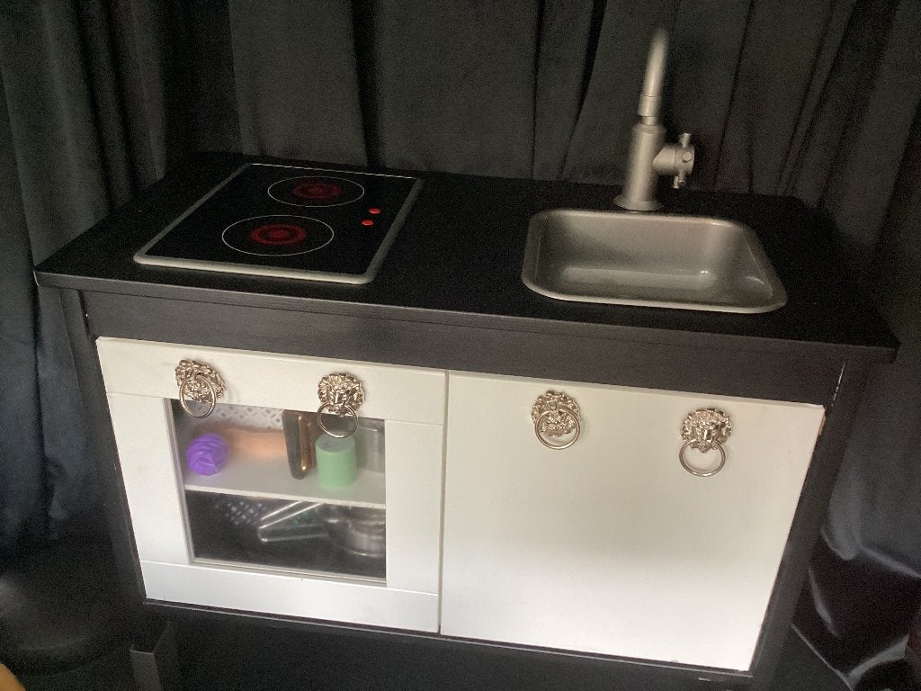 Speel keuken, Ophalen, Zo goed als nieuw, Hout, Speelkeuken-accessoire