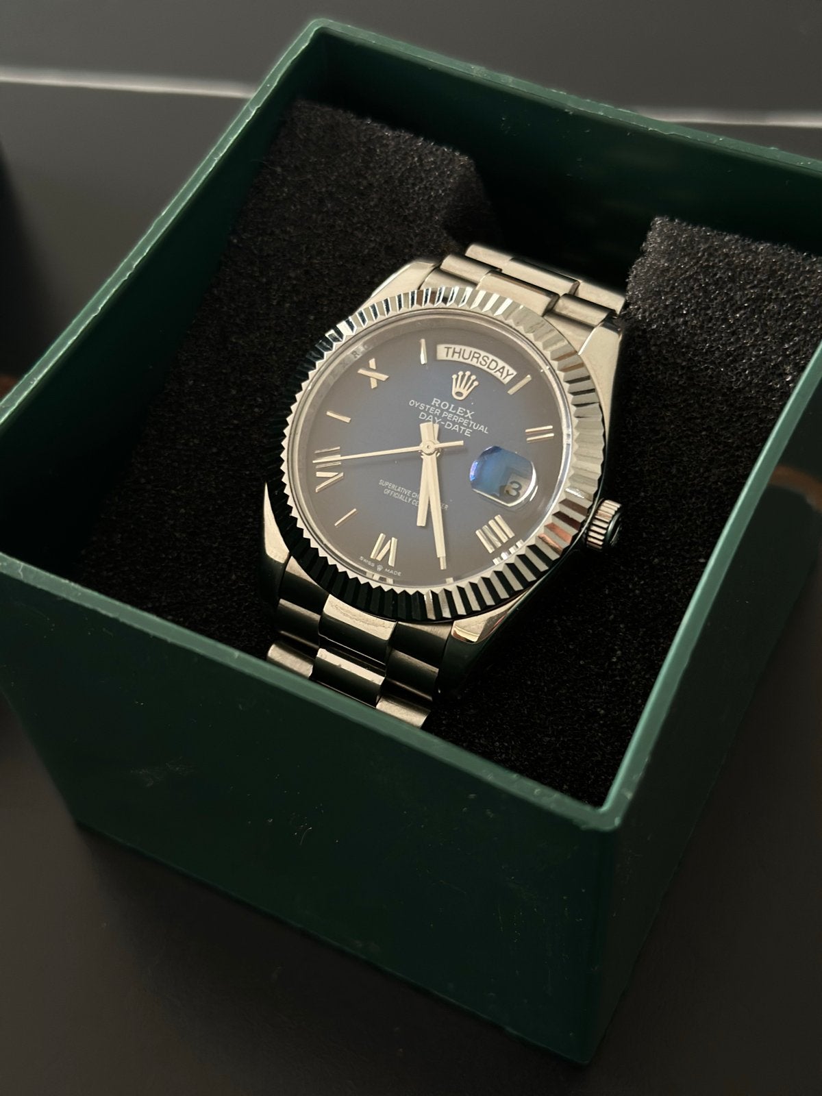 Rolex Day-Date Polshorloge - Nieuw, Polshorloge, Nieuw, Ophalen of Verzenden, Rolex