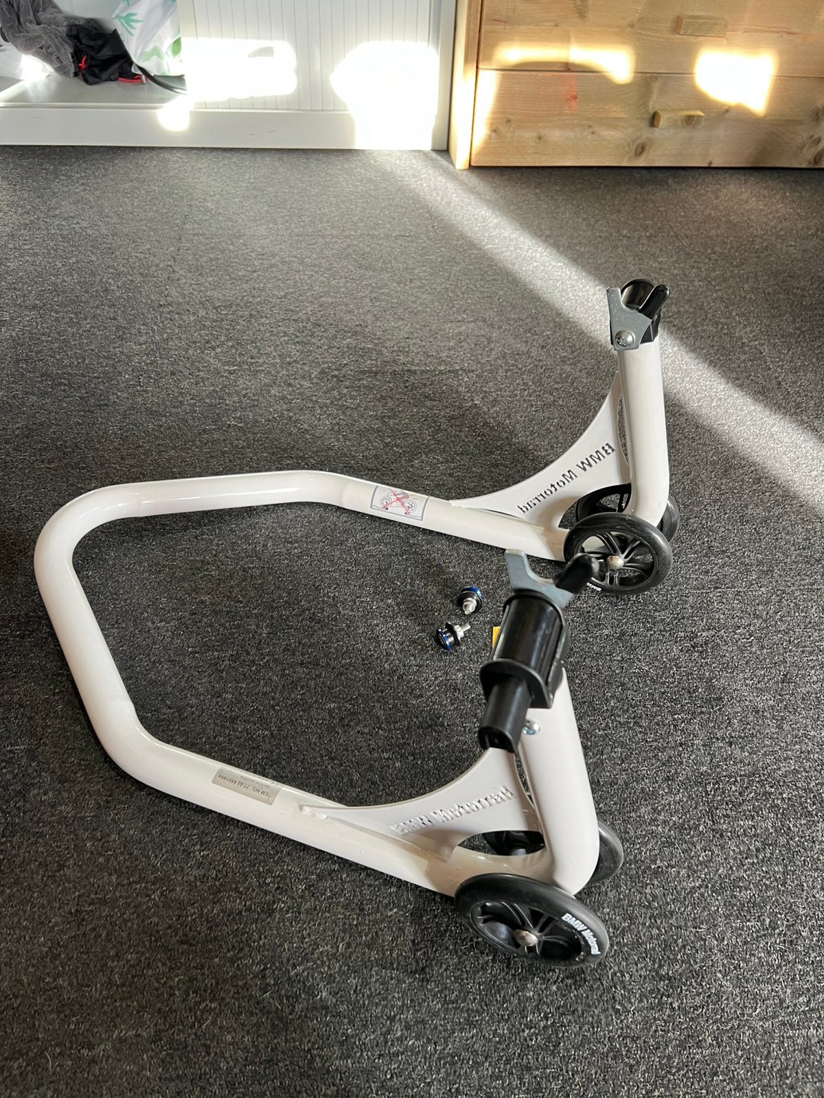 Bmw paddock stand sportstand achter, Ophalen of Verzenden, Gebruikt