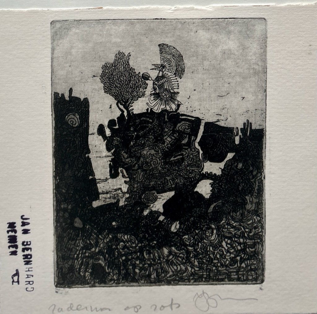 2 etsen Jan Bernard Meinen  Zomeropruiming, Antiek en Kunst, Kunst | Litho's en Zeefdrukken, Verzenden