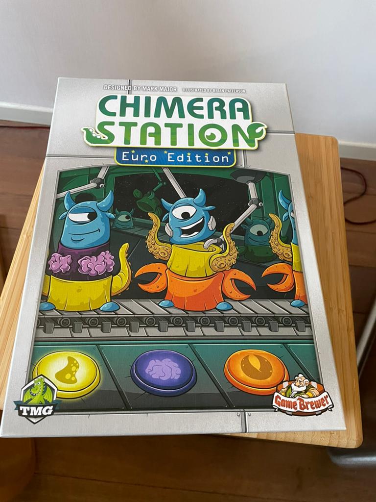 Chimera Station - euro edition NL/FR, Drie of vier spelers, Ophalen of Verzenden, Zo goed als nieuw