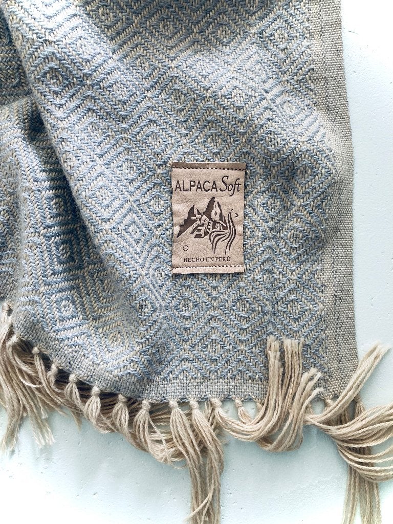 Superzacht kleed van alpacawol, Beige, Overige stijlen, Nieuw, Ophalen of Verzenden