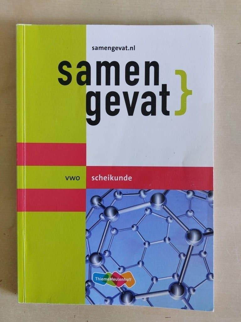 Samengevat Scheikunde VWO, Boeken, Schoolboeken, Ophalen of Verzenden, Zo goed als nieuw, VWO, Scheikunde