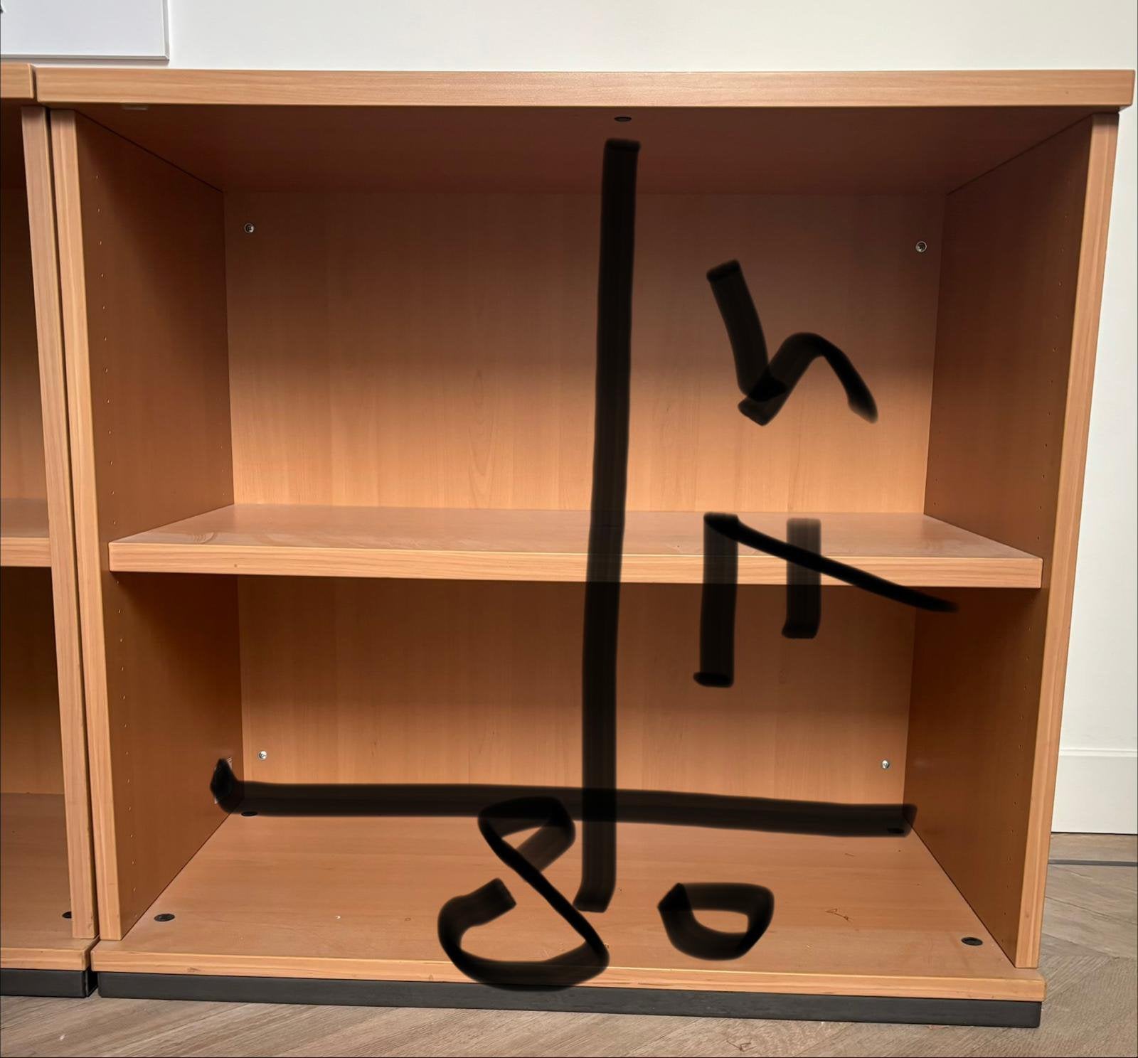 Stevige kastjes met plank - 2 stuks, Ophalen, Met plank(en), 50 tot 100 cm, Zo goed als nieuw