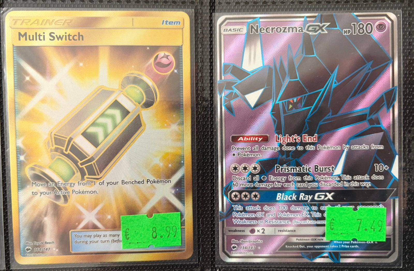 Burning Shadows Pokemon kaarten, Ophalen of Verzenden, Zo goed als nieuw