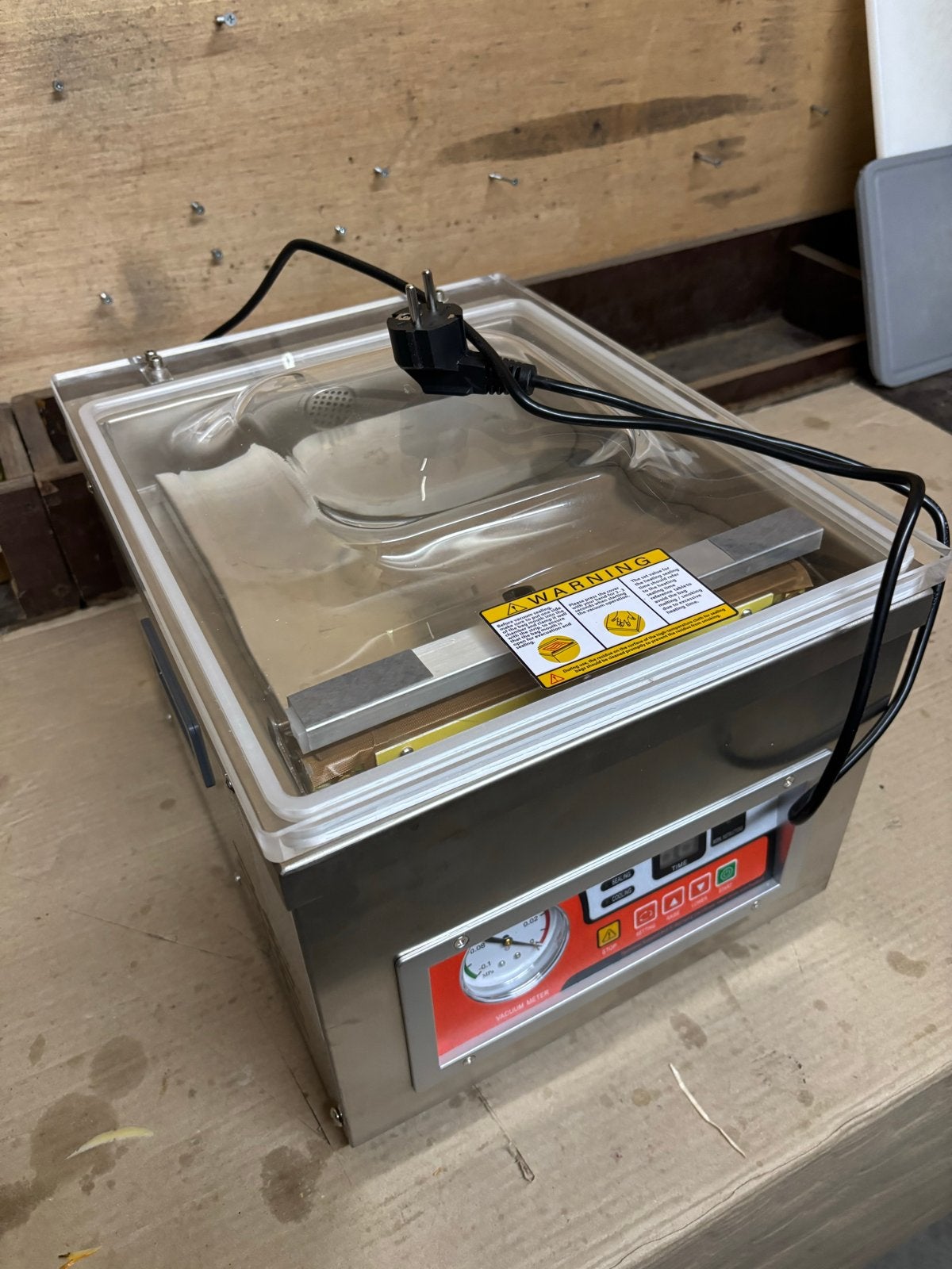 Vevor DZ-260A Vacuüm Verpakkingsmachine - RVS Sealer, Ophalen, Nieuw