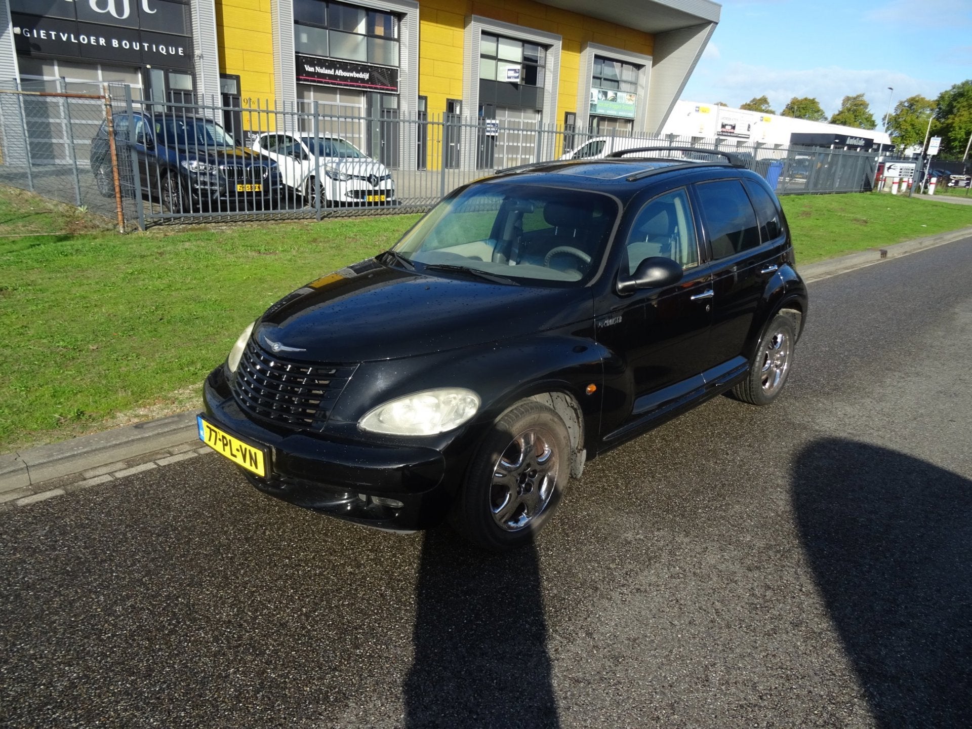 Chrysler PT Cruiser 2.0-16V Euro automaat de luxe, Auto's, 450 kg, Gebruikt, 4 cilinders, Zwart
