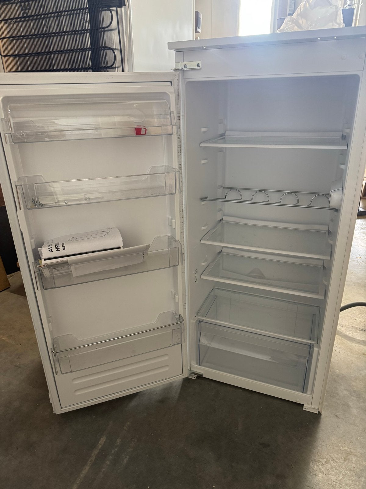 IKEA AVKYLD NERKYLD METOD Koelkast - Zo goed als nieuw, Ikea, Zonder vriesvak, Ikea, 100 tot 150 liter