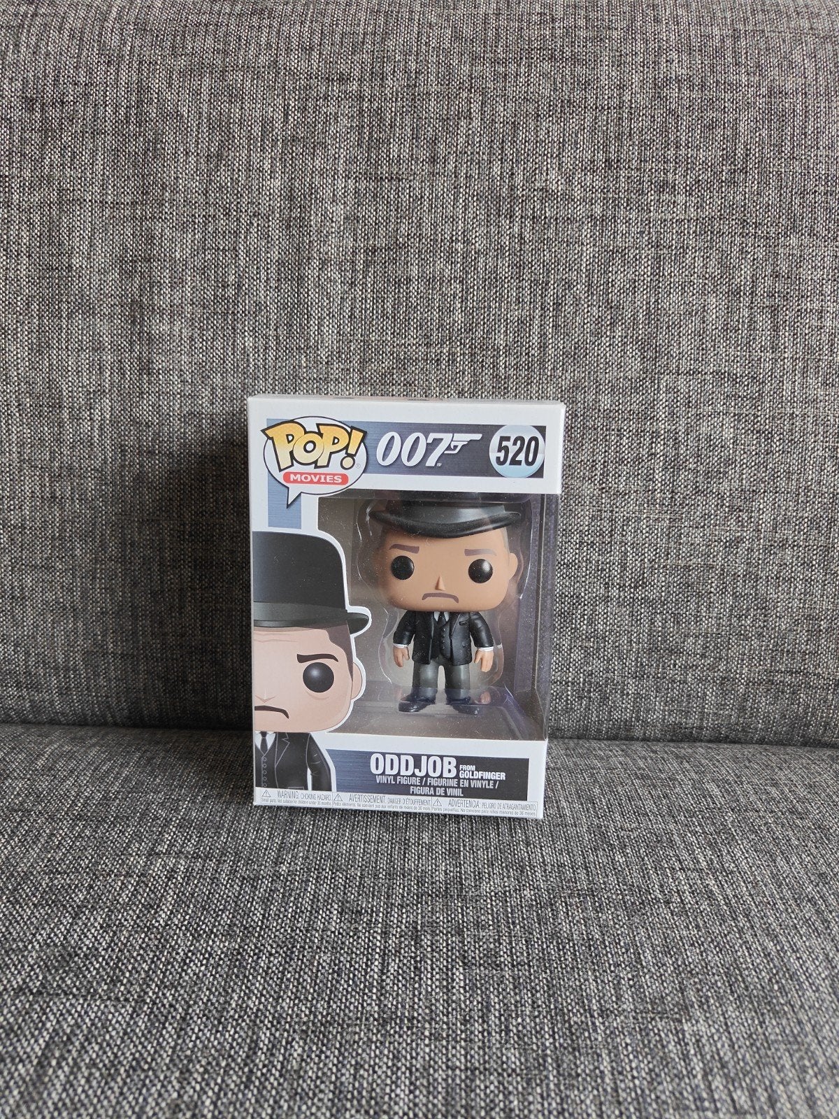 Funko Pop! Movies 007 Oddjob Goldfinger #520, Ophalen of Verzenden, Zo goed als nieuw