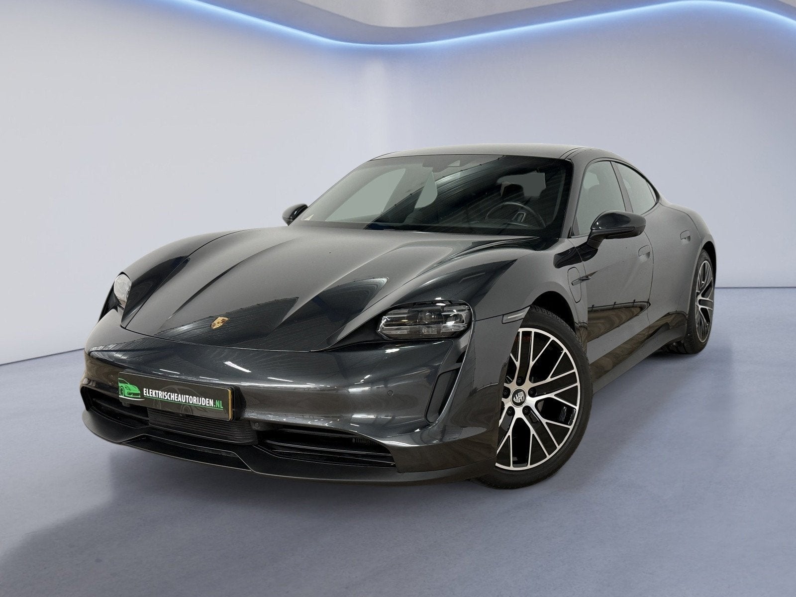 Porsche Taycan 4S Performance 84 kWh|INCL BTW|PANO|BOSE|NAP|, Gebruikt, Zwart, 4 stoelen, 489 pk