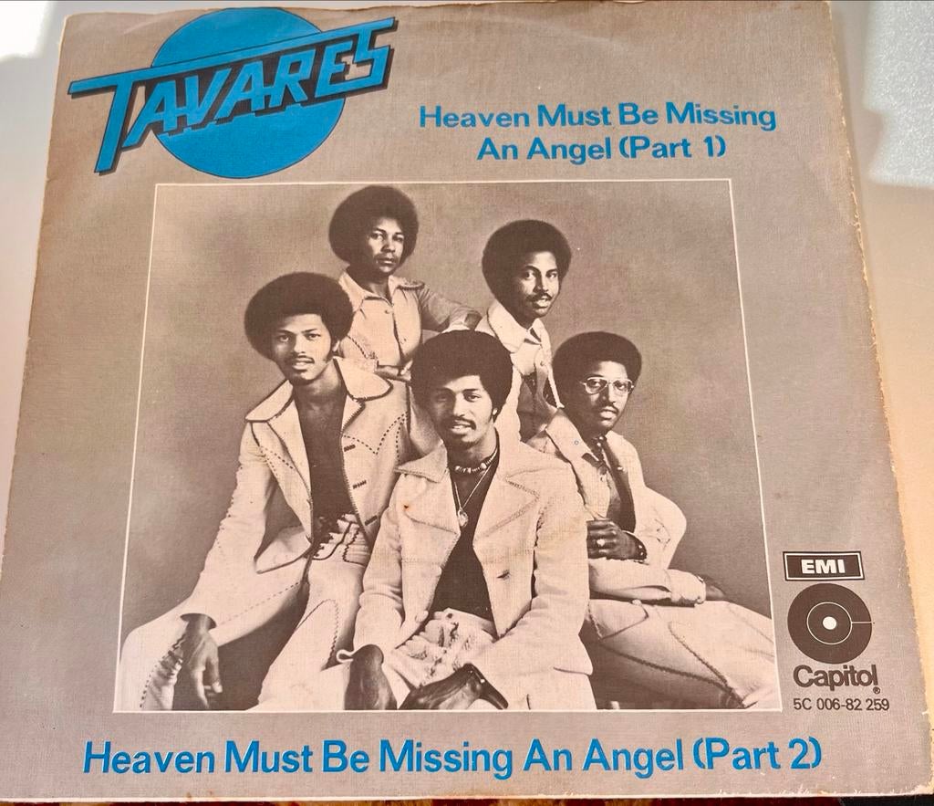 Vintage vinyl single Tavares -, Gebruikt, 7 inch, Single, Ophalen of Verzenden