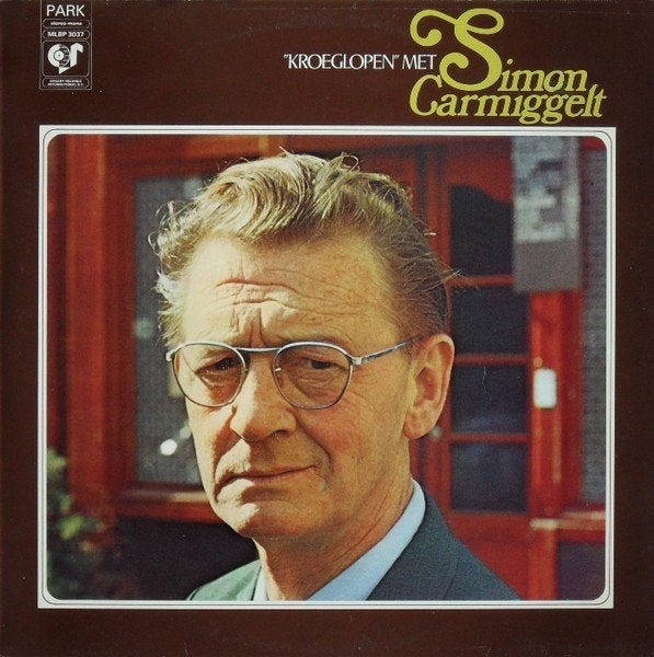 Ruil of koop Simon Carmiggelt Kroeglopen met (LP Park), Cd's en Dvd's, Vinyl | Nederlandstalig, LP, Gebruikt, Overige genres, Ophalen of Verzenden