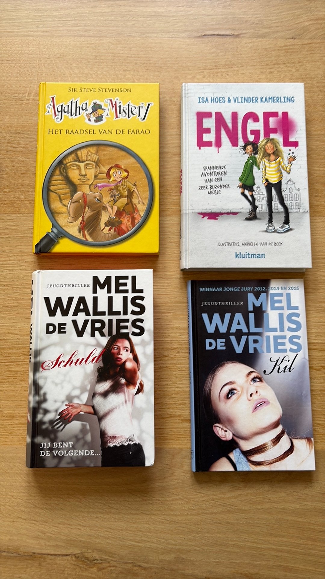 4 spannende leesboeken voor 12-15 jaar: jeugdthrillers & avo, Ophalen of Verzenden, Gelezen, Fictie