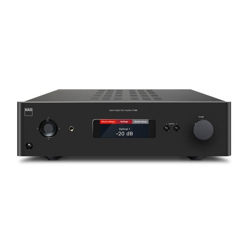 NAD C388 + BluOS 2i - Versterker - Grafiet - Nieuw, Audio, Tv en Foto, Versterkers en Receivers, Niet ingevuld, Niet ingevuld