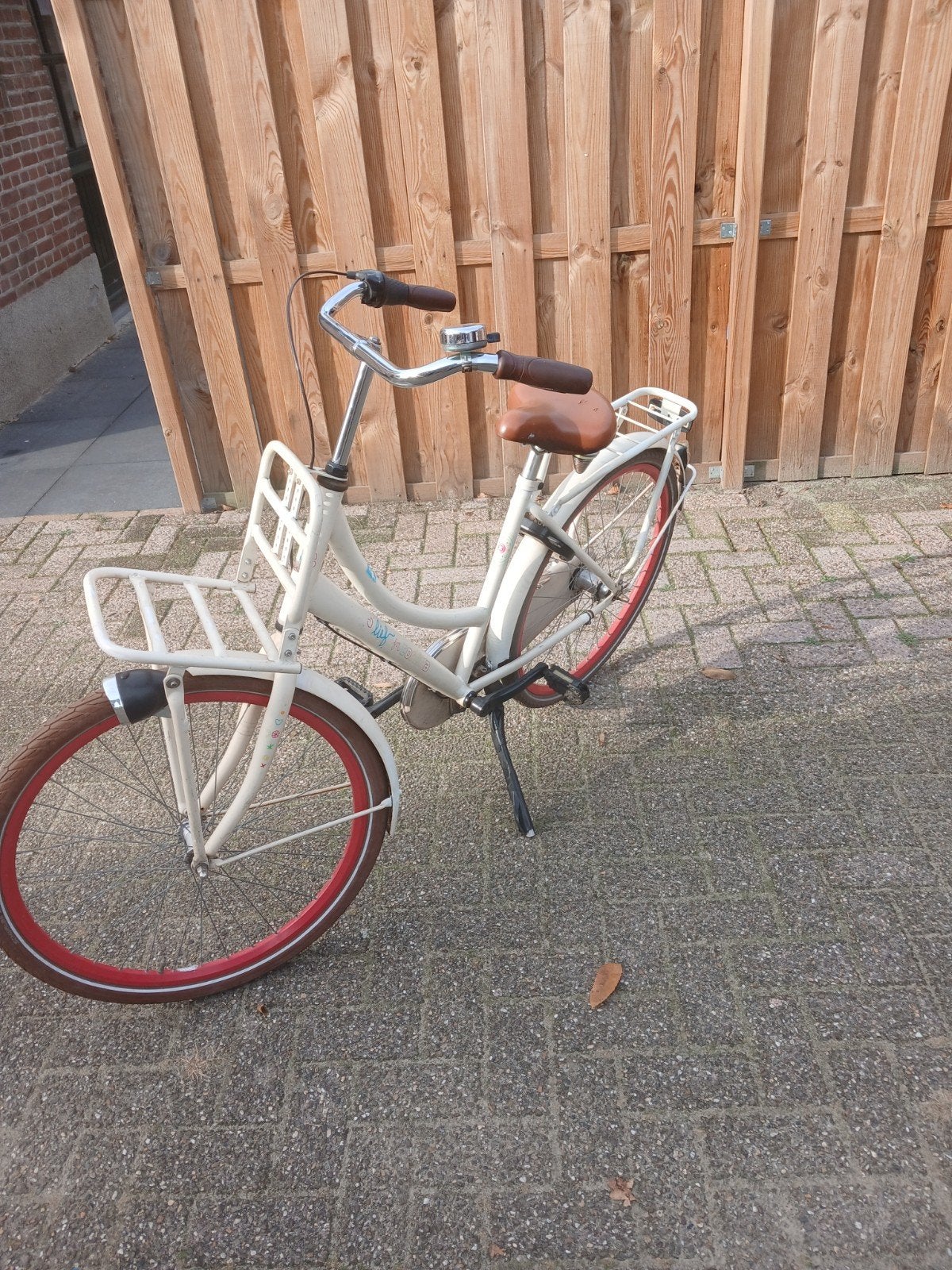Te koop meisjes fiets 26 inch 3v, Ophalen of Verzenden, Gebruikt, 26 inch of meer