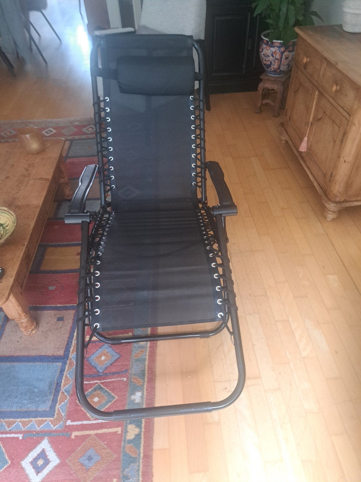 tuin stoel, Tuin en Terras, Ophalen, Zo goed als nieuw, Kunststof, Inklapbaar