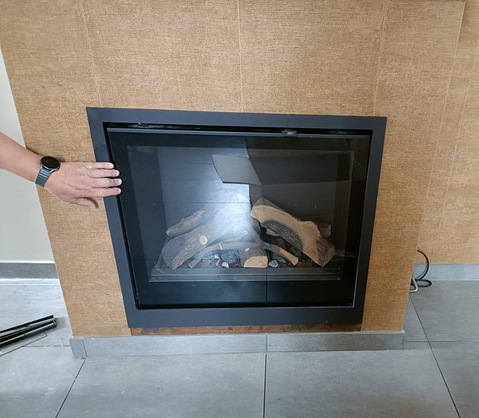 Bellfires Smart Bell 75-70 PF Gashaard - Zo goed als nieuw, Ophalen, Zo goed als nieuw, Inbouwhaard, Gashaard