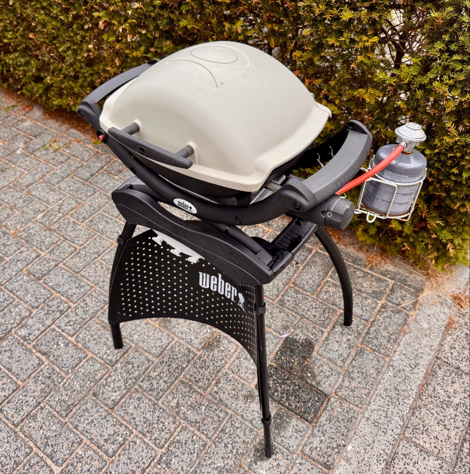Weber Q 1000 gasbarbecue - Compact en krachtig, Tuin en Terras, Gasbarbecues, Ophalen, Gebruikt