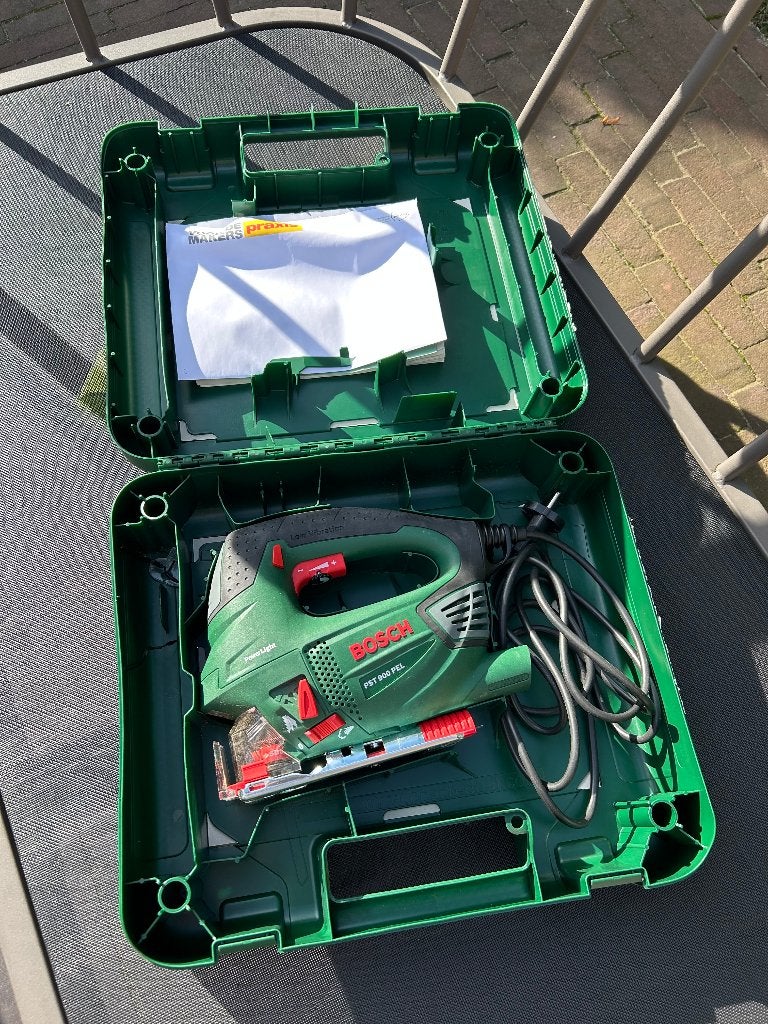 Decoupeerzaag Bosch, 600 tot 1200 watt, Ophalen of Verzenden, Zo goed als nieuw, Bosch