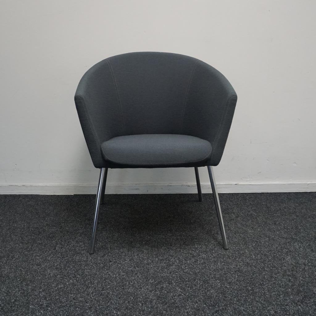 Artifort Megan Design Stoelen | Eetkamerstoelen | Grijs, Gebruikt, Twee, -, Ophalen of Verzenden