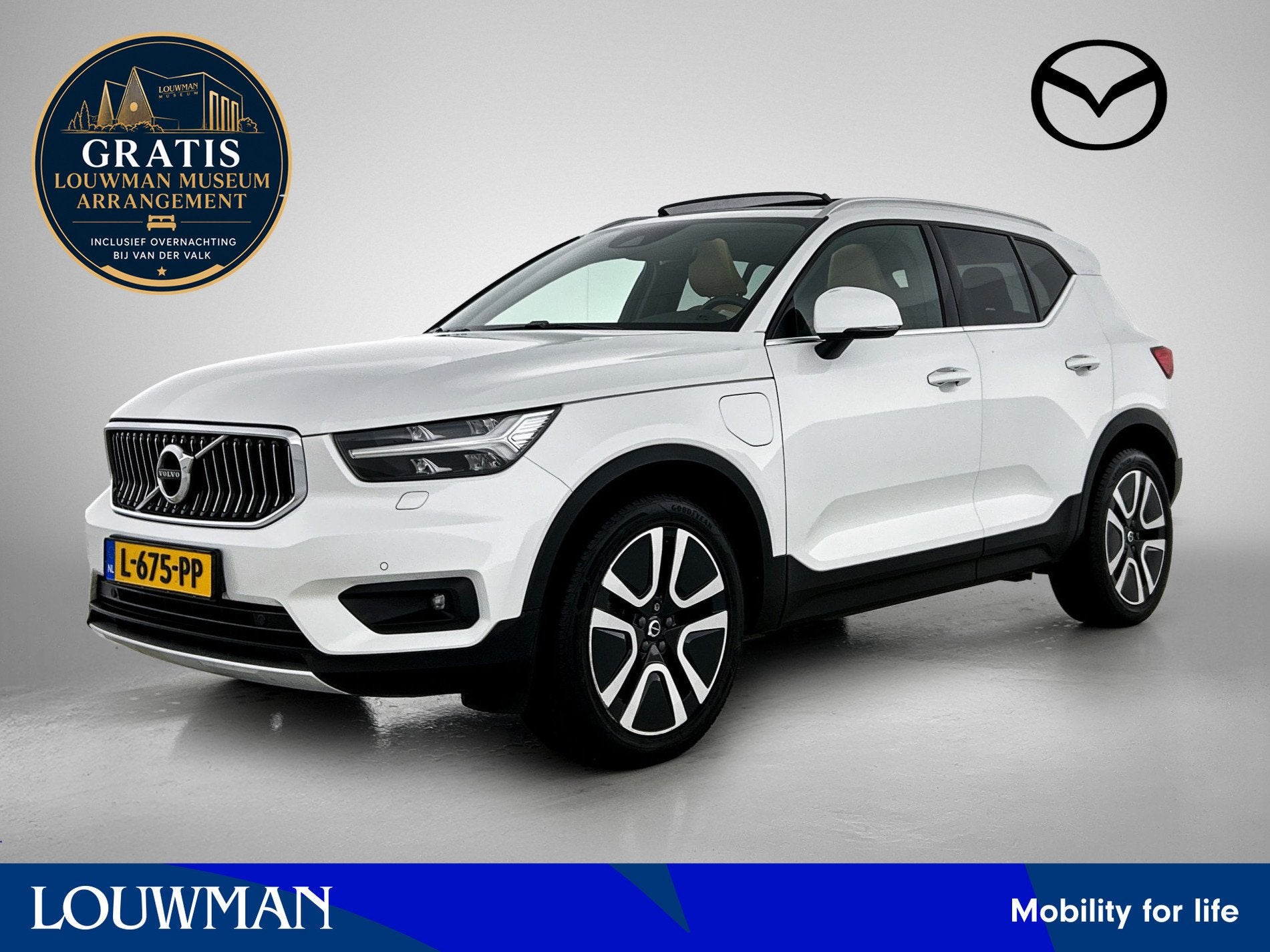 Volvo XC40 1.5 T5 Recharge Inscription | Panoramadak | Trekh, 12 maanden, Wit, Bedrijf, Hybride Elektrisch/Benzine
