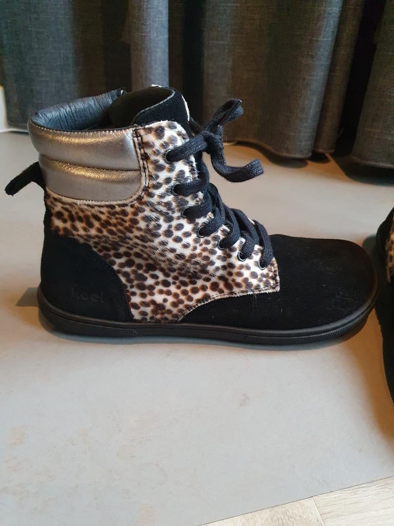 Koel barefoot schoenen enkellaarzen 40, Ophalen of Verzenden, Zo goed als nieuw, Zwart