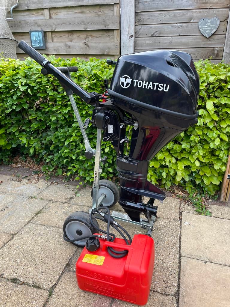 Tohatsu 9.8 PK (kortstaart) Buitenboordmotor - nieuw!!, Watersport en Boten, Ophalen, 5 tot 10 pk, Viertaktmotor, Nieuw