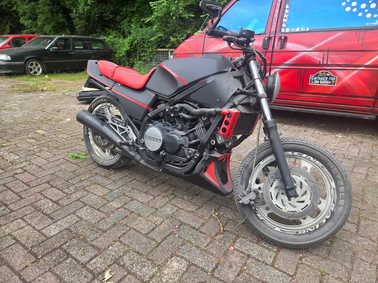 Honda Custom Naked Bike  vf750f  Project of Onderdelen, Motoren, Motoren | Honda, Particulier, Naked bike