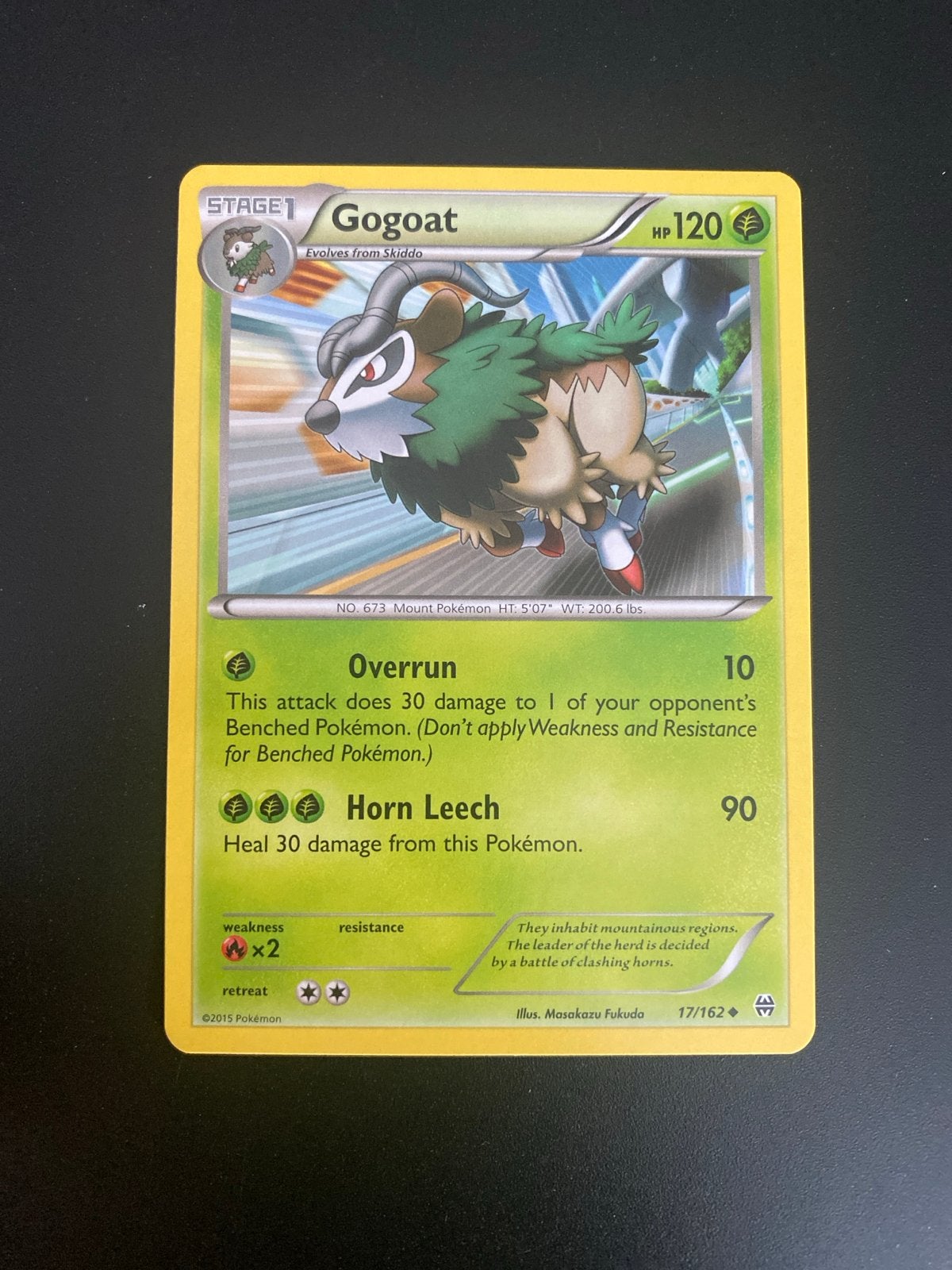 Gogoat 17/162 XY BreakThrough (2015) Packfresh Mint!, Ophalen of Verzenden, Zo goed als nieuw, Losse kaart