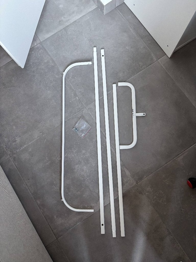 IKEA coat rack, Ophalen, Gebruikt, 100 tot 150 cm, Metaal