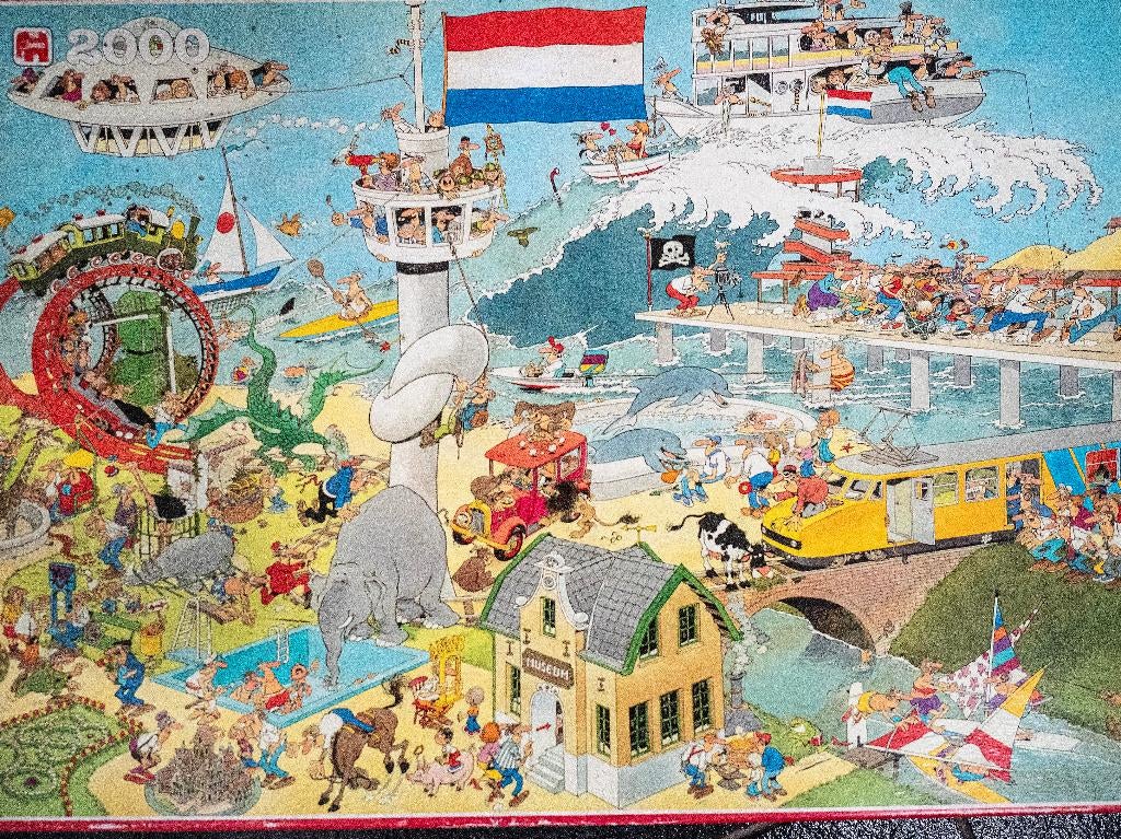 puzzel, Ophalen, Meer dan 1500 stukjes, Gebruikt, Legpuzzel