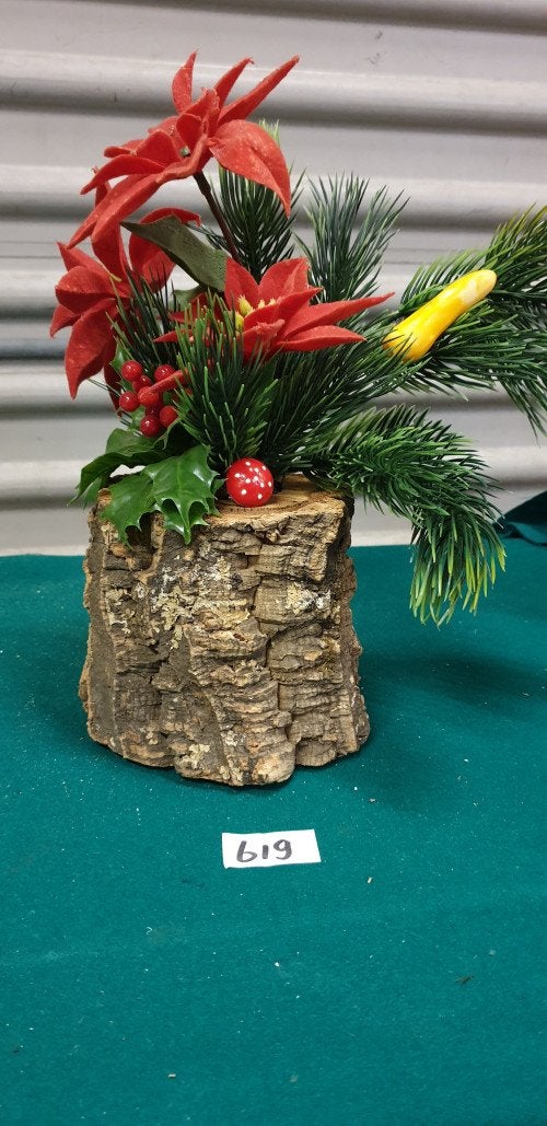 619 ] kerst stukje op stam kunst, Diversen, Kerst, Ophalen of Verzenden, 'T Olde Gre-j, Info@toldegrej.nl, Endepoelstraat 20f Didam