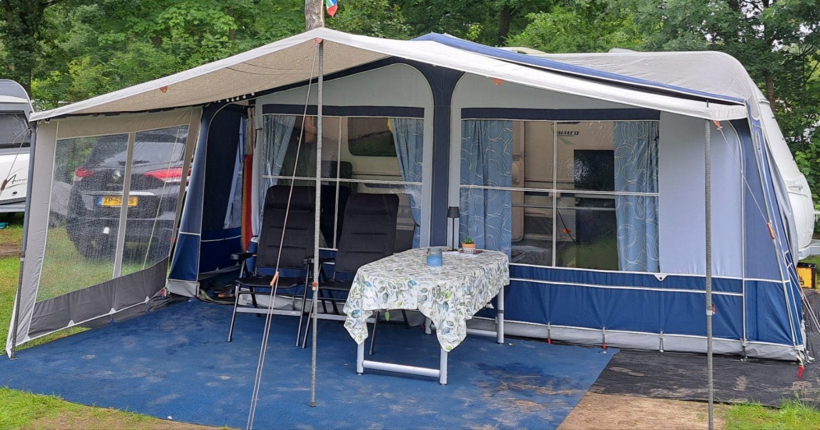 Te koop Atlentic Ventura Voortent met Isabella Luifel, Caravans en Kamperen, Voortenten en Luifels, Ophalen