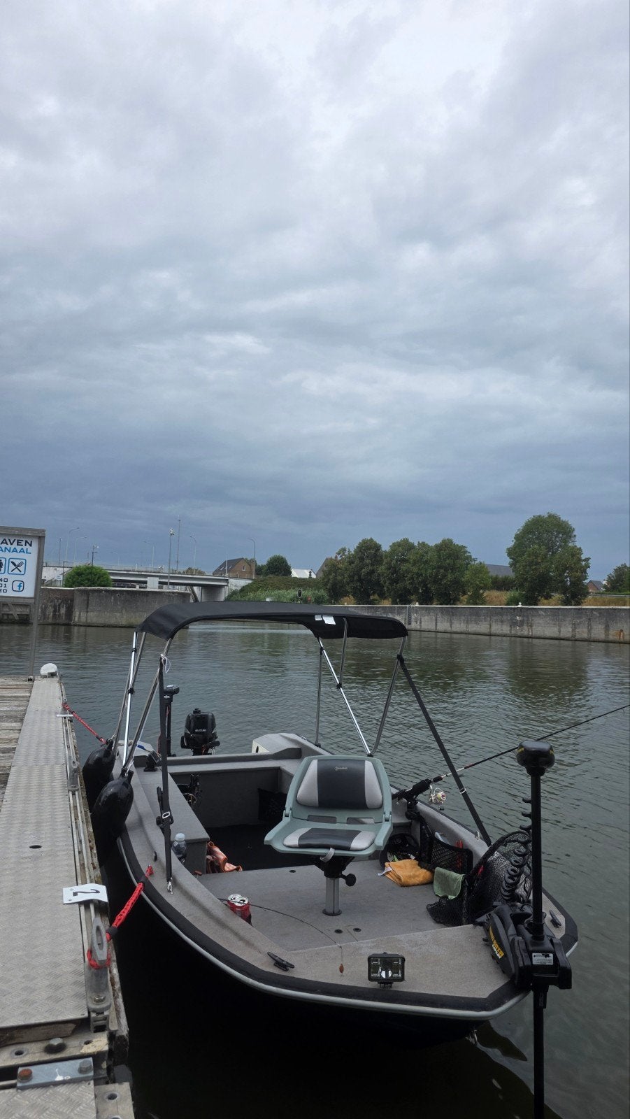 met trailer en accessoires, Ophalen, Gebruikt